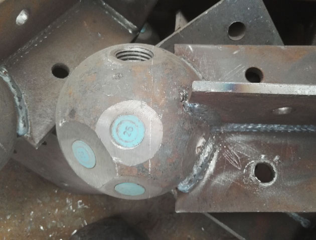 邵阳螺栓球球塞，网架配件